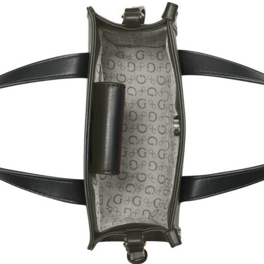GUESS • Oak Park Mini Crossbody Tote Logo Traveler Bag - Picture 6 of 11